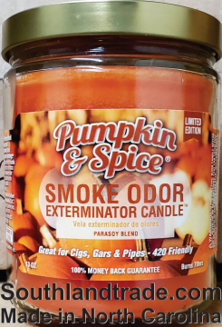Smoke Odor Exterminator Candle Pumpkin and Spice 13oz